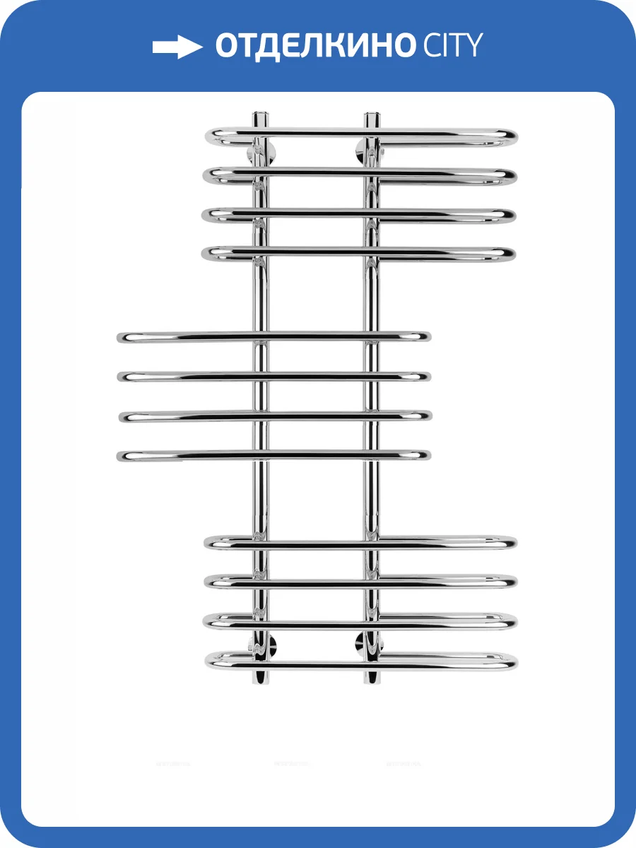 Полотенцесушитель водяной Secado Венеция 4603777446703 6 120x20x80, хром, с комплектом подключения фото 3
