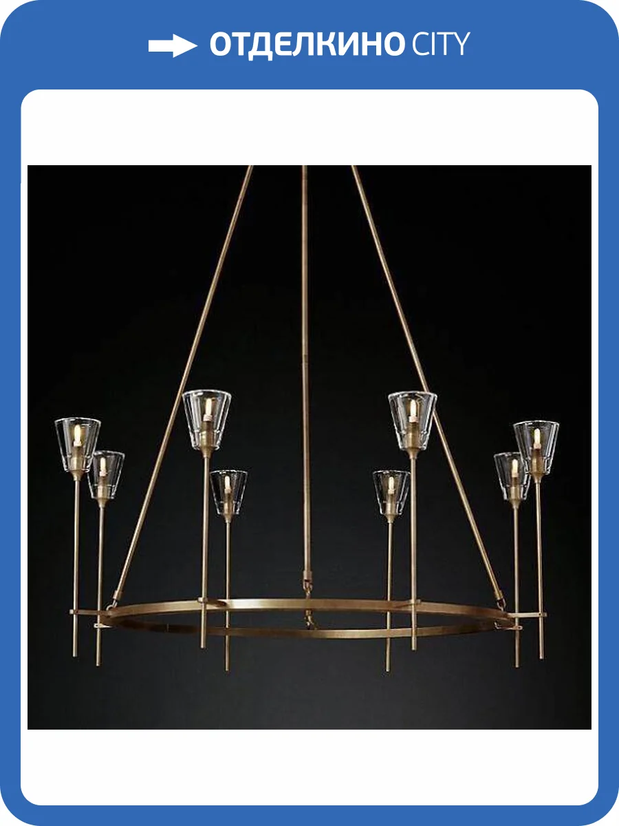 Подвесная люстра Imperium Loft Torche De Verre 75676-22 фото 2