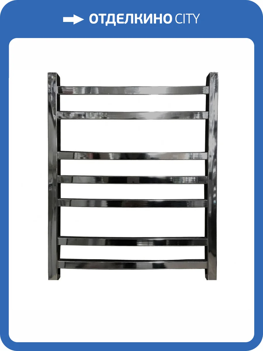 Полотенцесушитель водяной Ника Modern ЛМ-5 60/50, черный фото 2