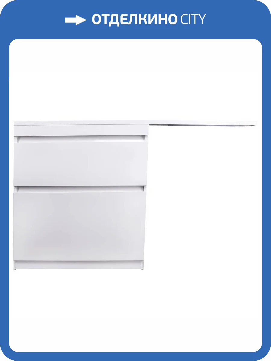 Тумба под раковину Style Line Даллас СС-00002385 белый фото 10
