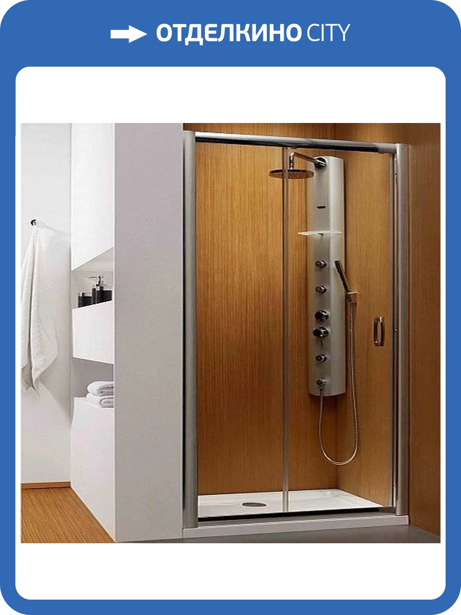 Душевая дверь в нишу Radaway Premium Plus DWJ 110 прозрачное стекло фото 12