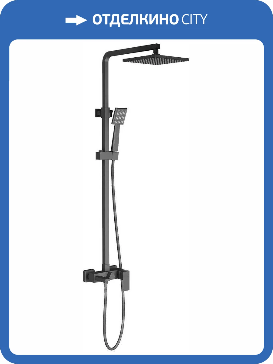 Душевая стойка Timo Selene SX-1030/03 черная фото 6