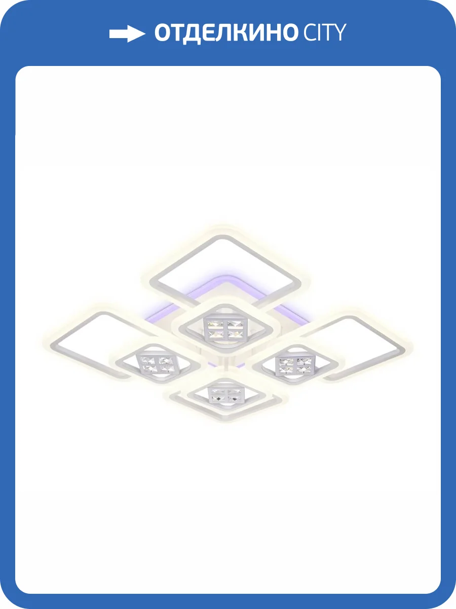 Потолочный светодиодный светильник Ambrella light Acrylica FA289 фото 6