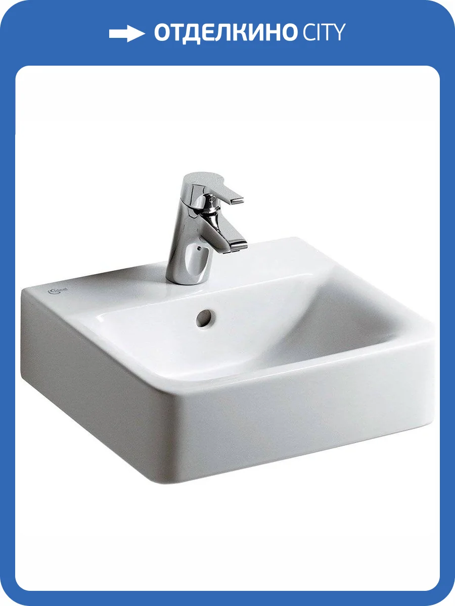 Раковина Ideal Standard Connect Cube E803301 40 см фото 7