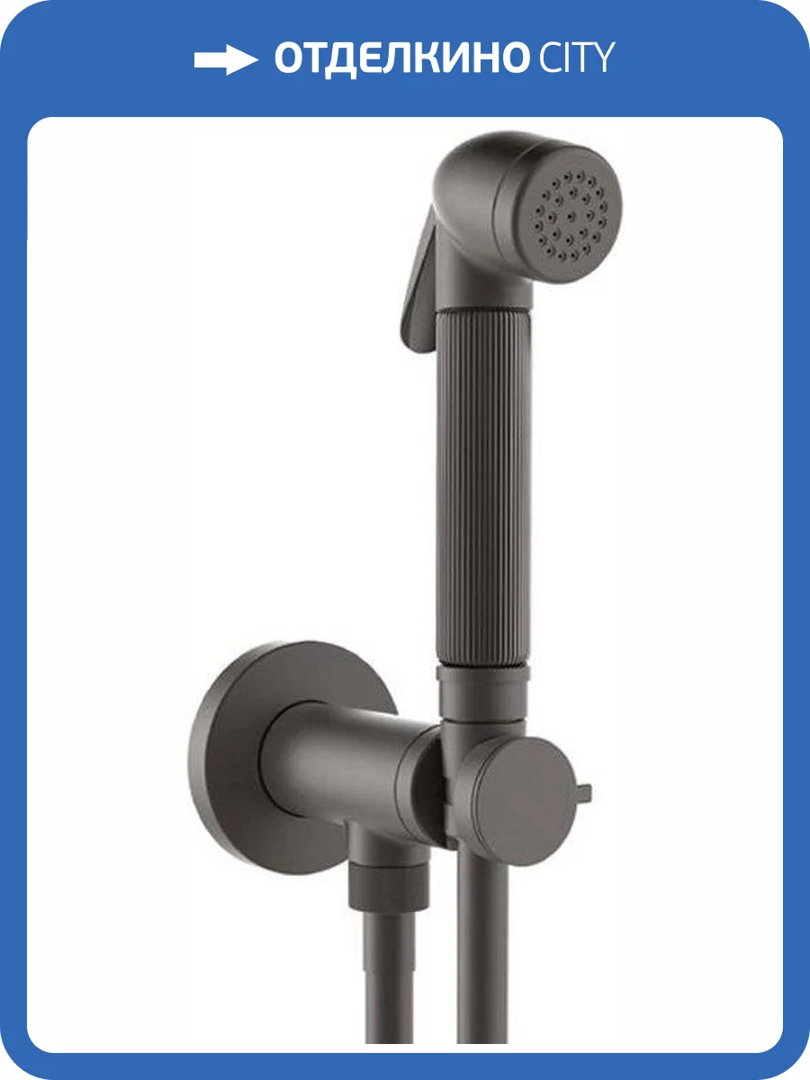 Гигиенический душ Bossini Nikita E37009B.073 со смесителем, с внутренней частью фото 3