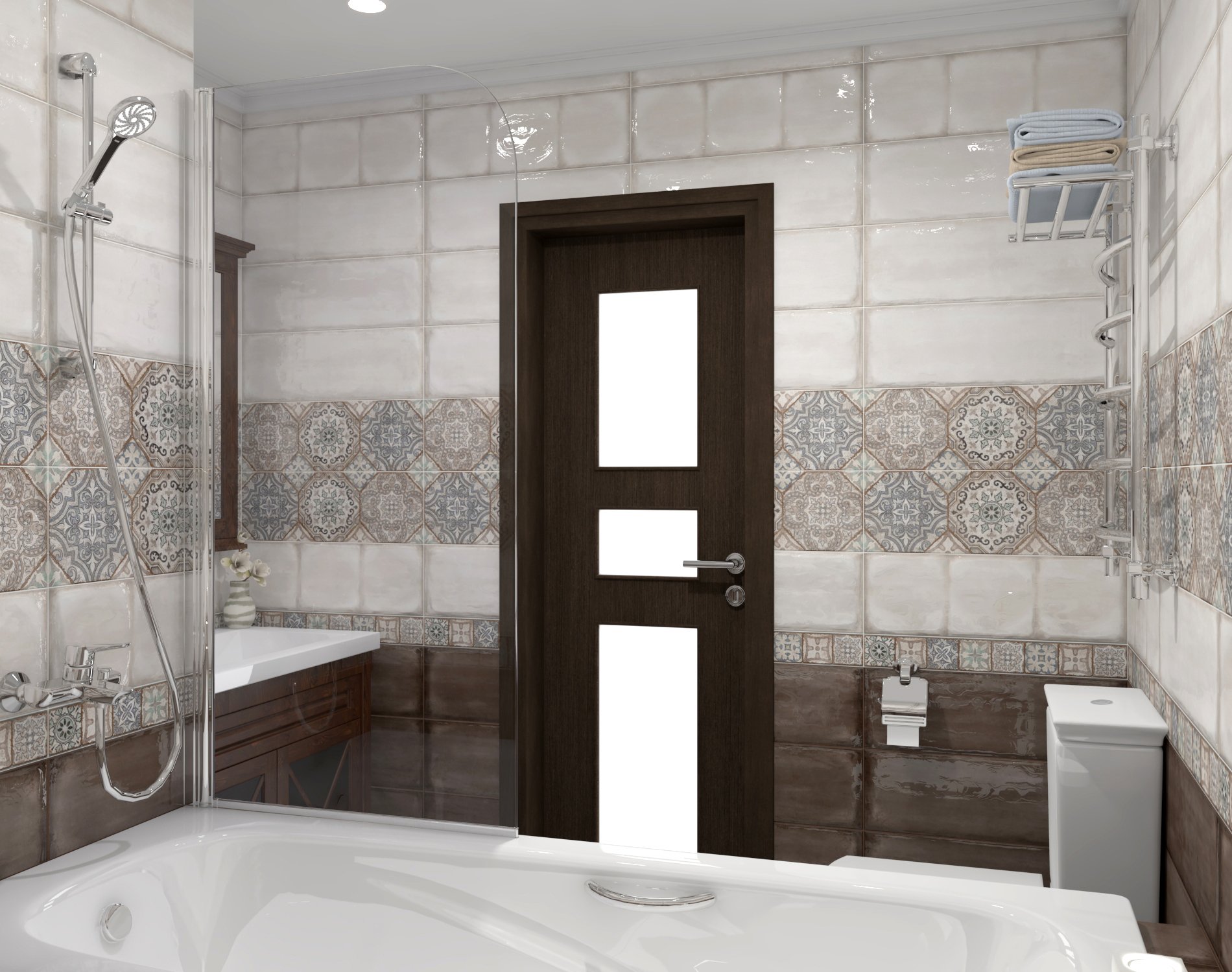 Cersanit Majolica brown фото 4