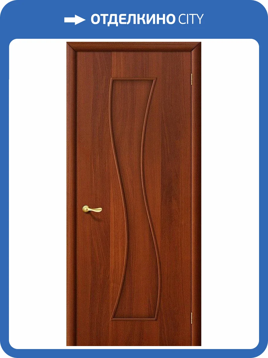 Межкомнатная дверь Bravo 010-0032 11Г Л-11 ИталОрех 2000x900 фото 2