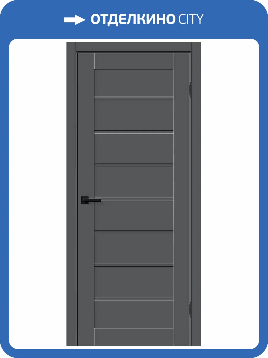 Межкомнатная дверь Bravo Браво-20 полотно Stormy Silk 600x2000 фото 2