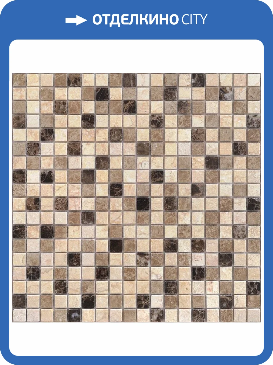 Мозаика LeeDo Pietrine 4 Pietra Mix 1 Pol (1.5x1.5) 30.5x30.5 фото 6