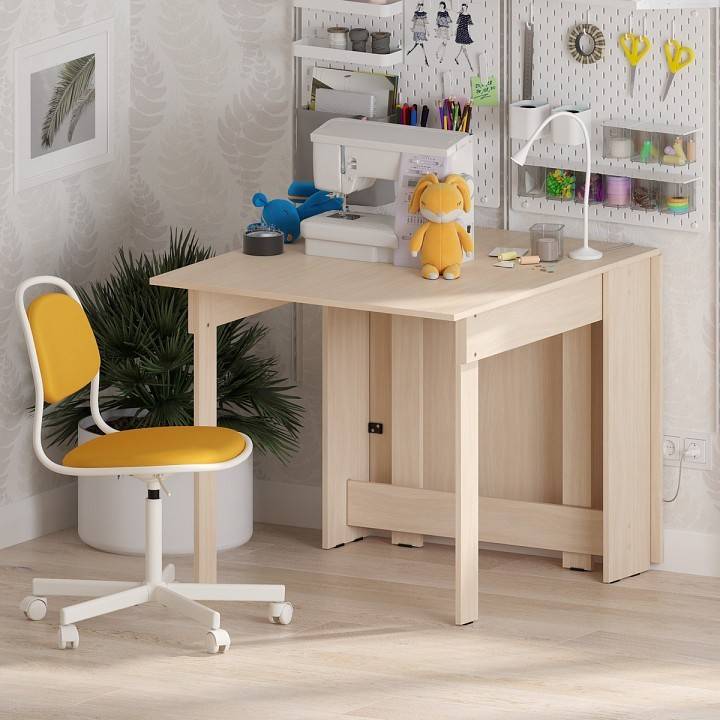 Стол-книжка МФ Jazz СТК 8М СТК-8М Дуб молочный фото 3