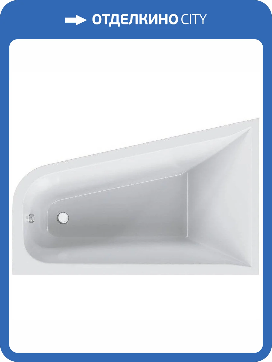 Акриловая ванна Am.Pm Spirit V2.0 160x100 левая фото 12