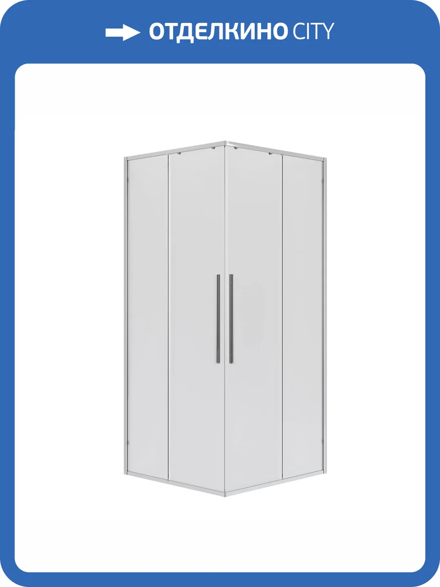 Душевой уголок Niagara Nova NG-6622-34 профиль хром, стекло прозрачное, 80x80x195 фото 7