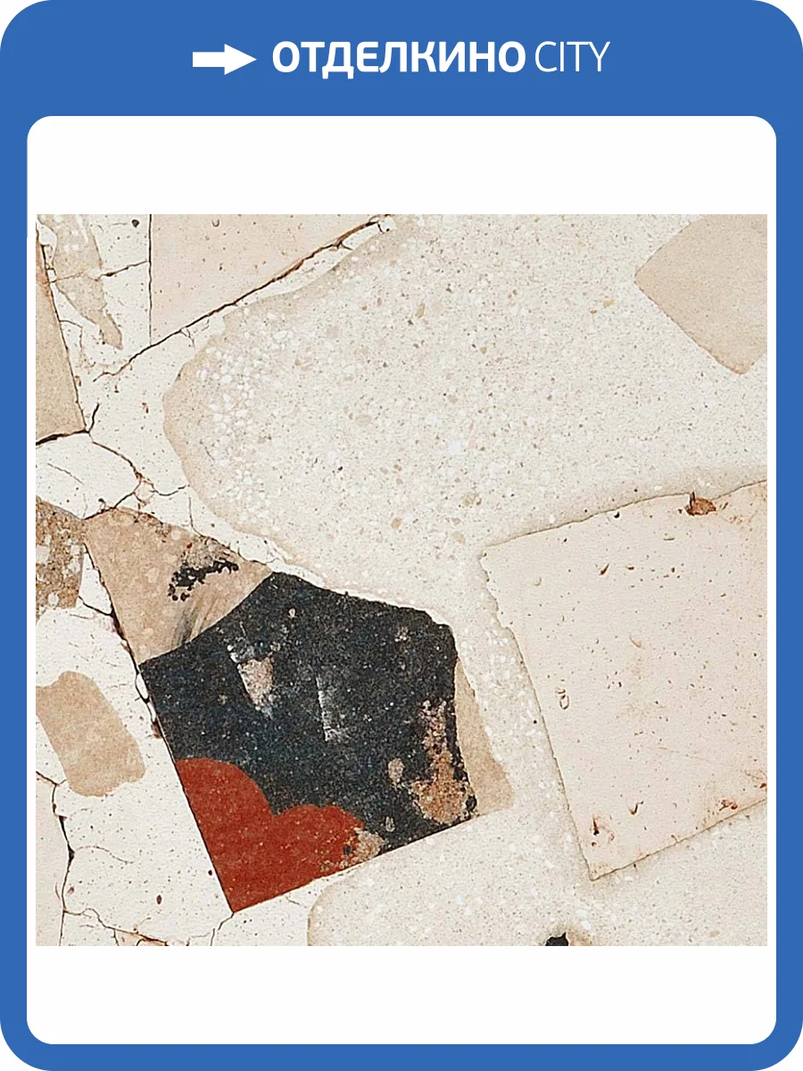 Керамогранит Fioranese I Cocci IC301DR Calce Spaccato Nat 30x30 фото 2