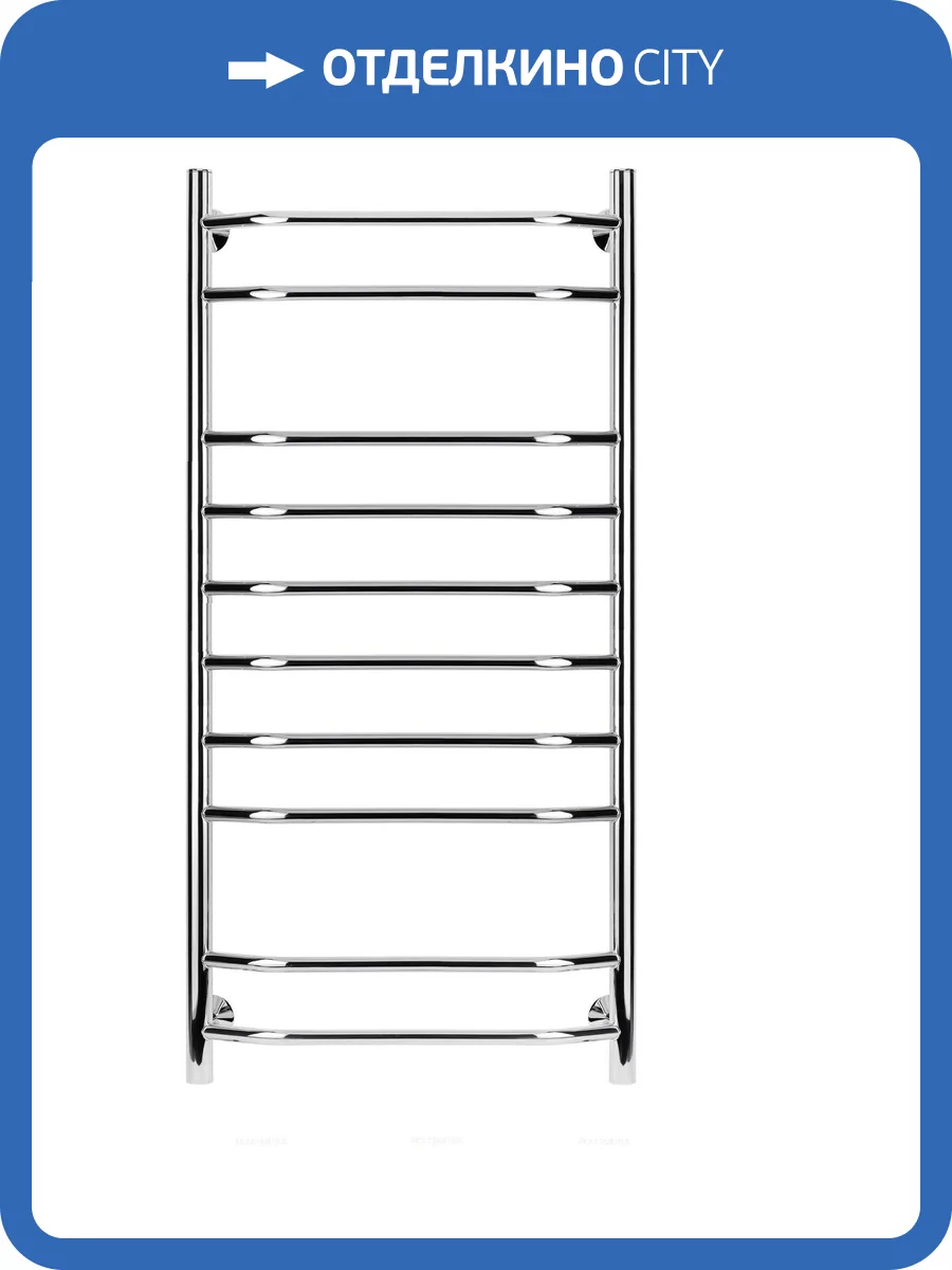 Полотенцесушитель электрический Secado Агата 4603777450250 2 120x60, L, хром фото 3