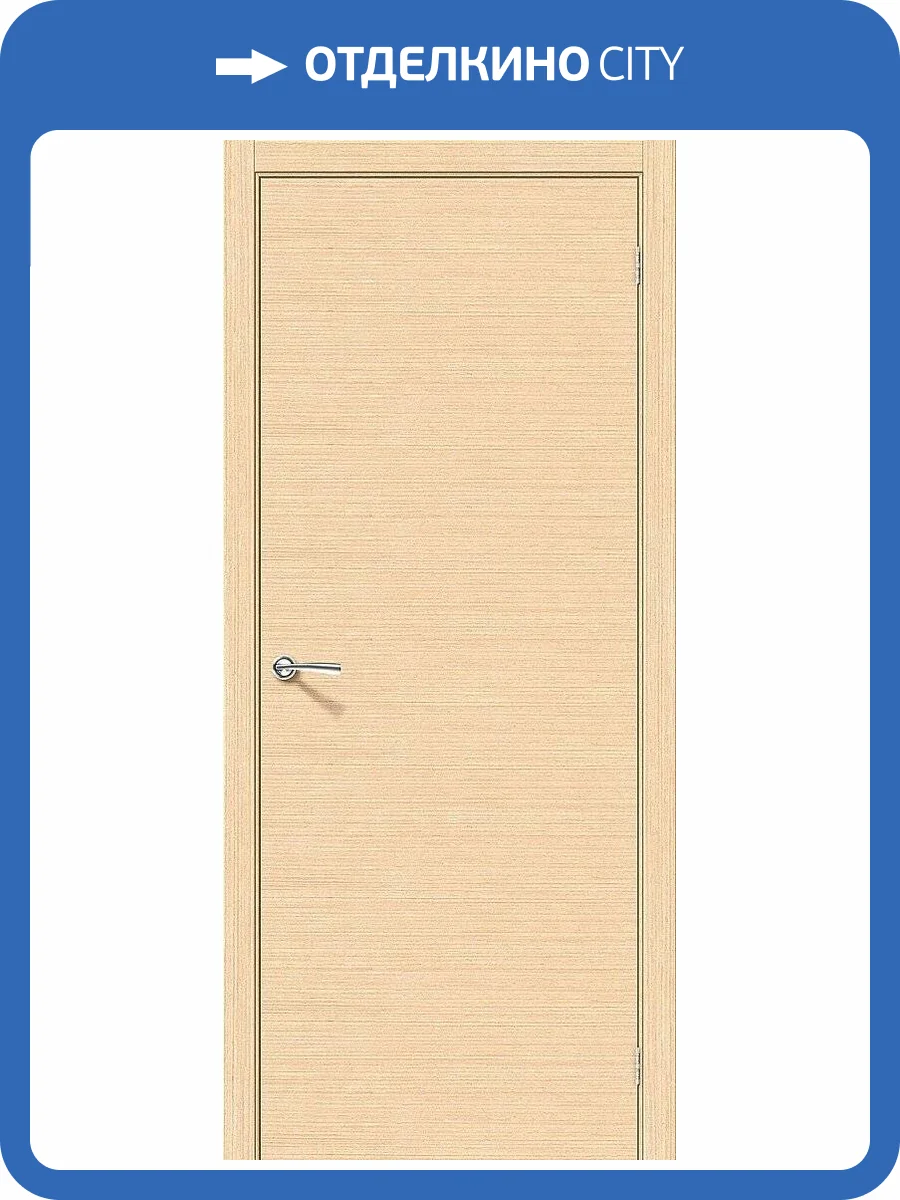 Межкомнатная дверь Bravo 003-0706 Соло-0.H Ф-22 БелДуб 190x60 фото 2