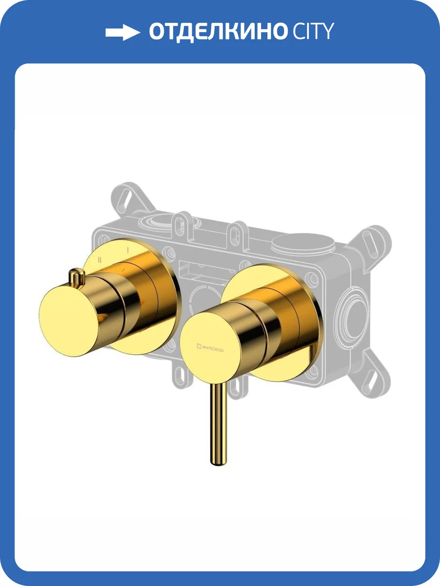 Смеситель для душа WHITECROSS Y Y1243GL золотой фото 3