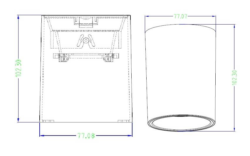 Потолочный светильник IEK 4111 LT-UPB0-4111-GU10-1-K01 фото 6