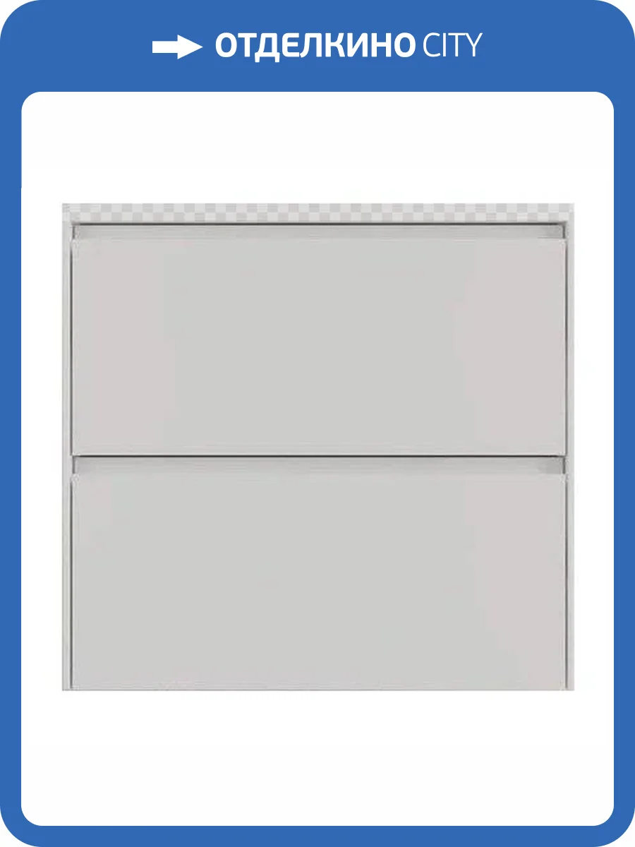 Тумба под раковину Style Line Лима 60 ЛС-00002462 подвесная, белый матовый фото 7