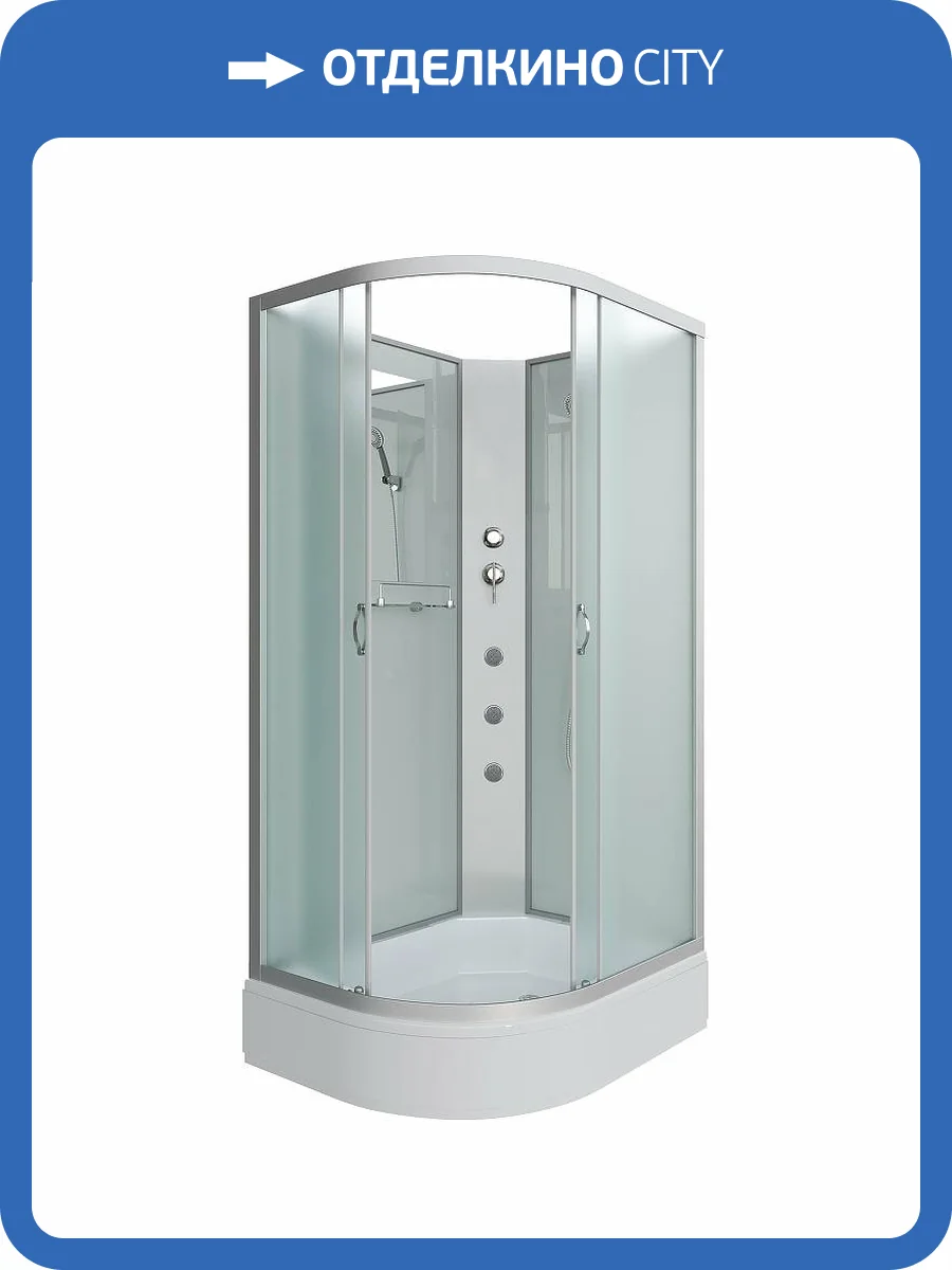 Душевая кабина Niagara Classic 330944RBKG 100x90x200 с гидромассажем фото 19