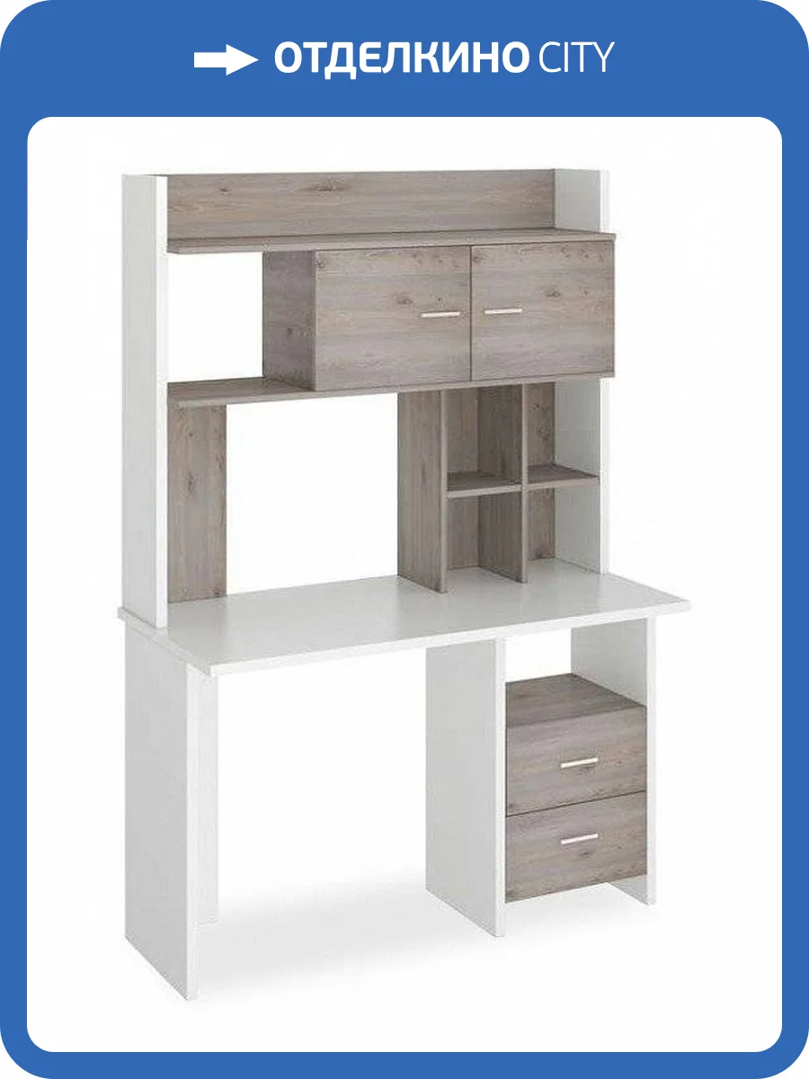 Стол компьютерный Merdes Домино Lite MER_SKL-Pryam120R-NKLH-120-BEN фото 2