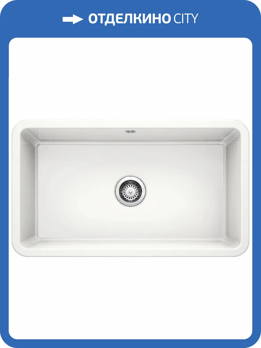 Мойка кухонная Blanco Villae Single 525163 белый глянец фото 5