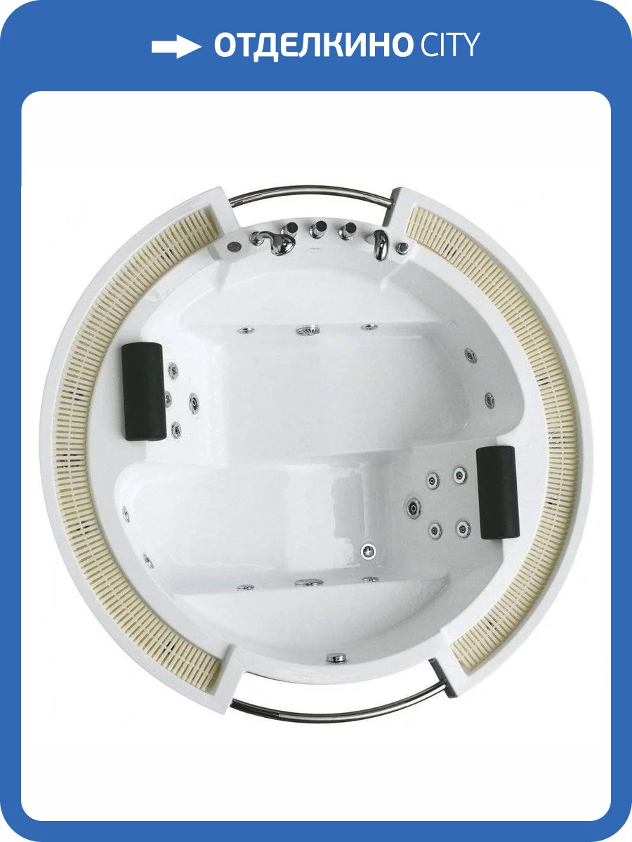 Акриловая ванна Gemy G9060 B 210x210 фото 5