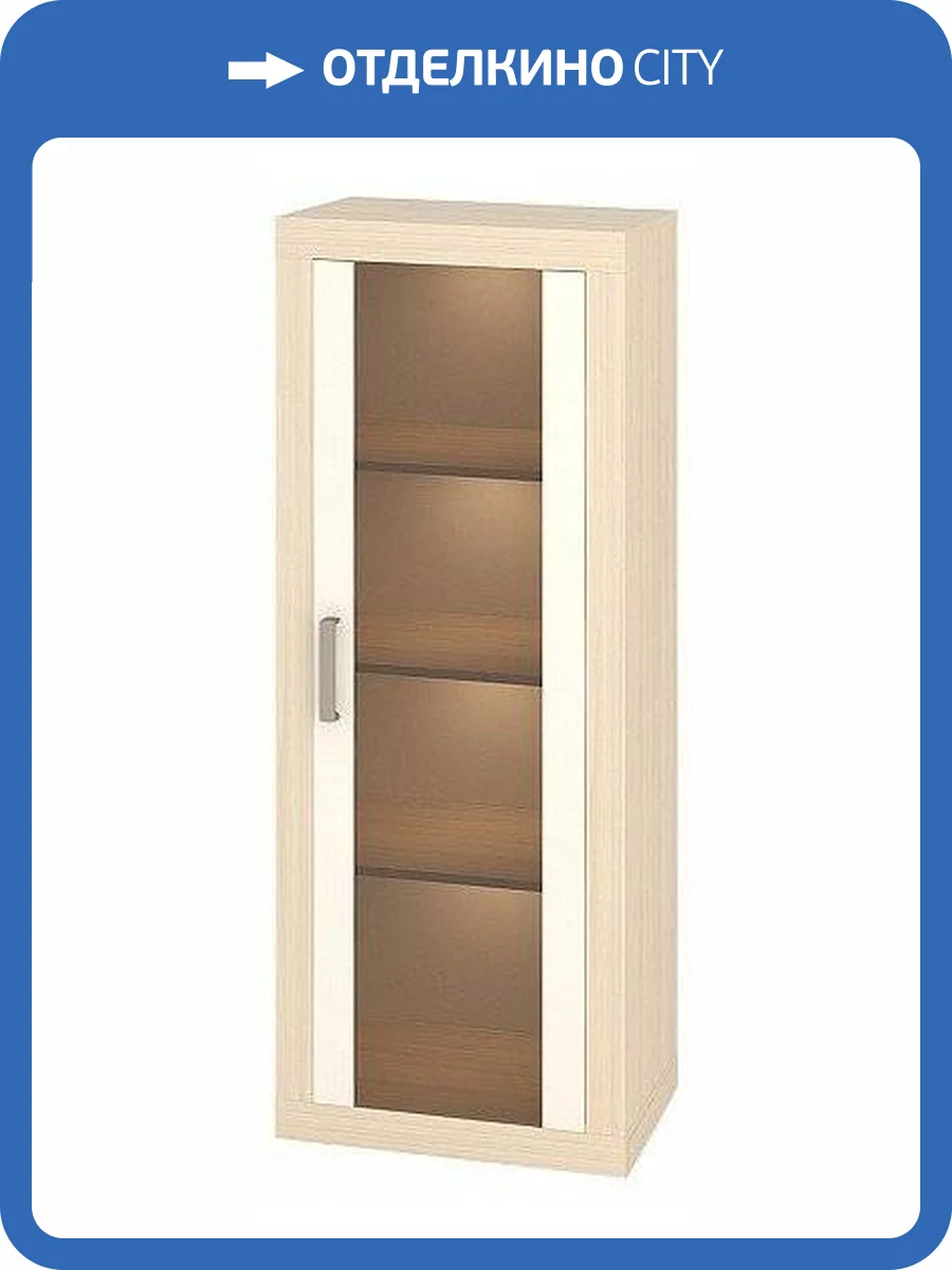 Тумба-витрина Merdes Toivo MER_TOJ-VtN-FS-KBE фото 2