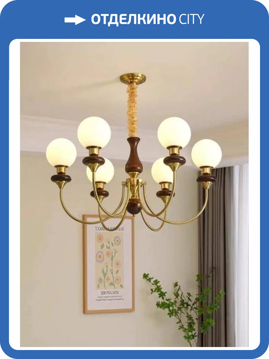 Люстра подвесная Alfa Light F3824-05 фото 2