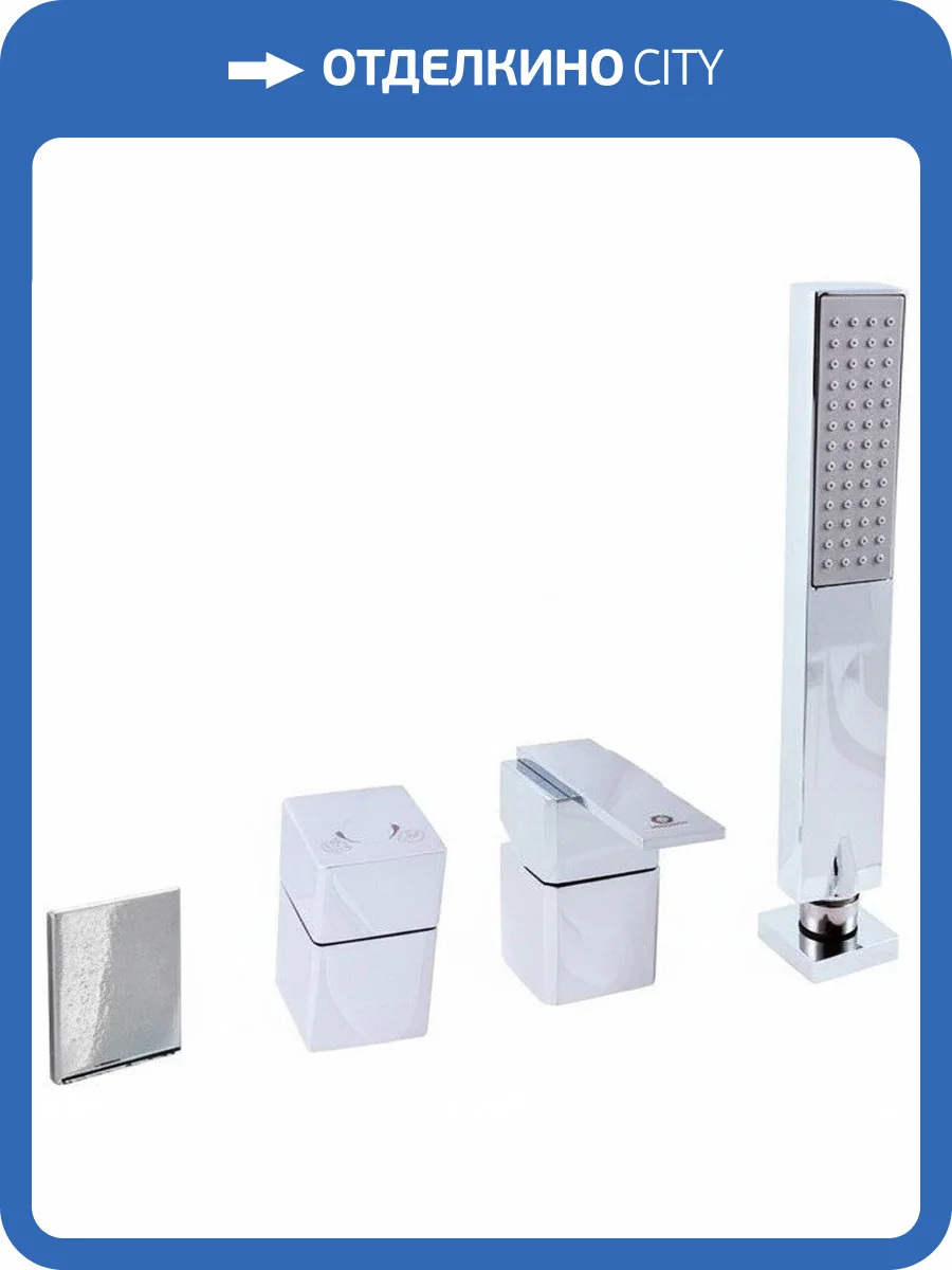 Смеситель на борт ванны Rav Slezak Loira LR563.5P фото 3