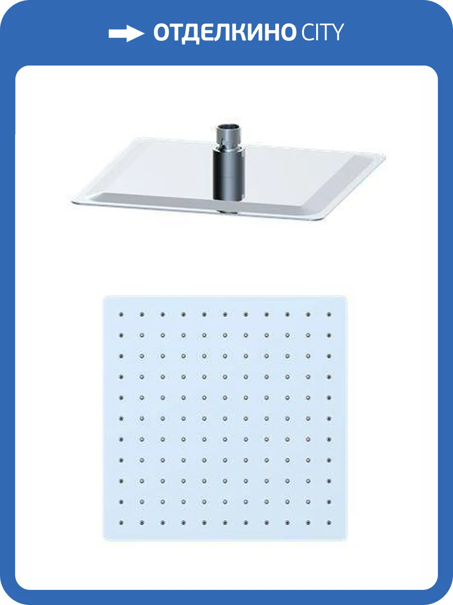 Верхний душ Wonzon & Woghand WW-88DP02-CR хром фото 3