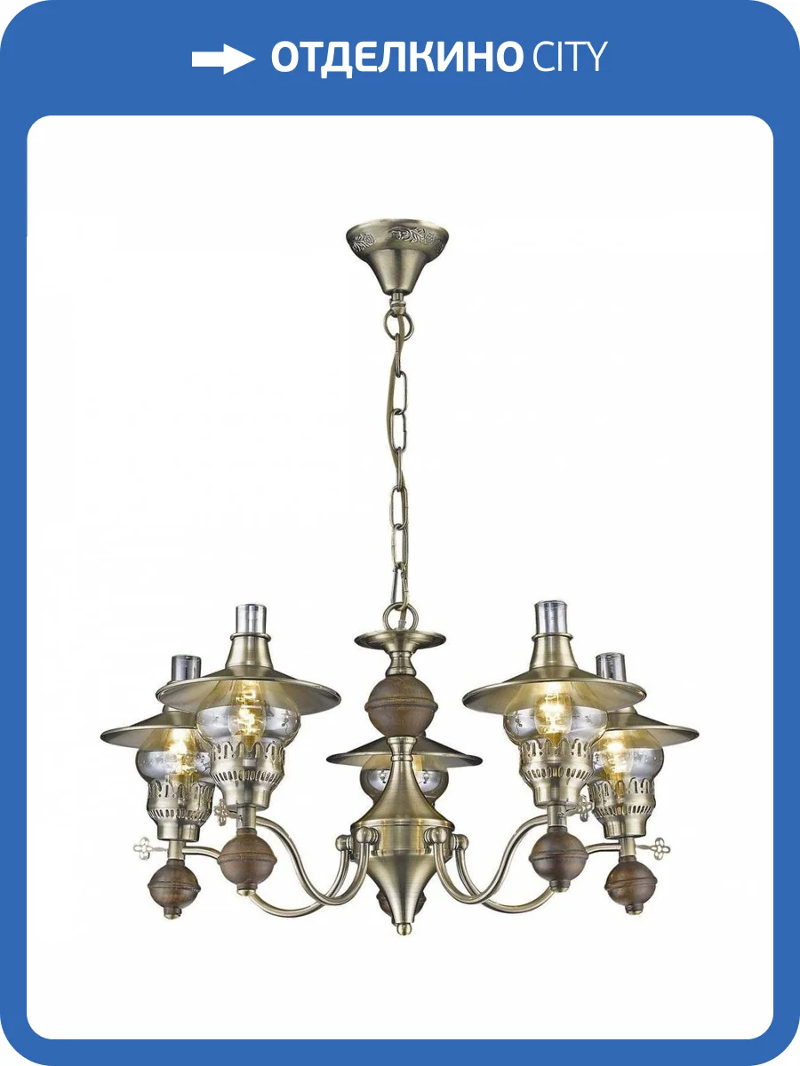 Подвесная люстра Velante 305-503-05 фото 2