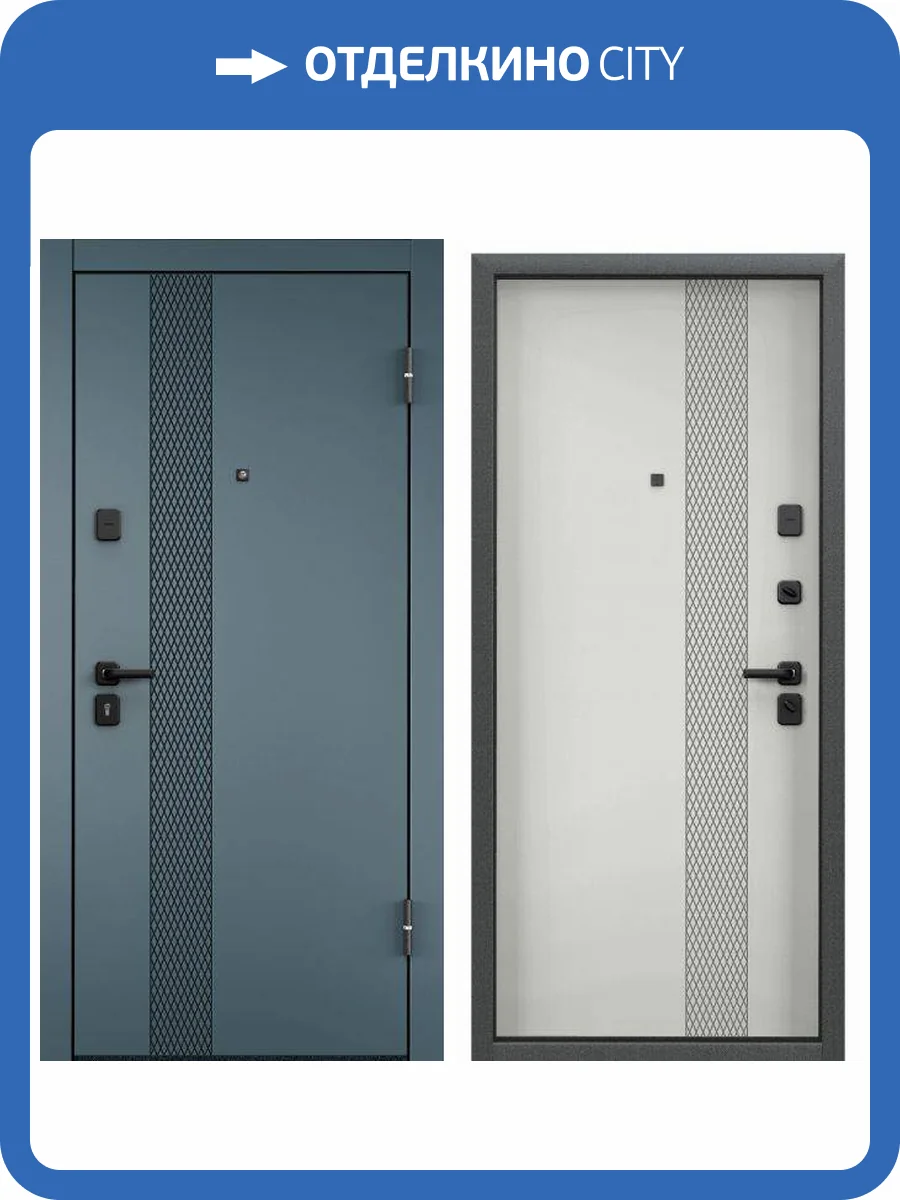 Входная стальная дверь Torex DELTA PRO PP 2030071 ПВХ Верде/ПВХ Ферро 2030x860 фото 2