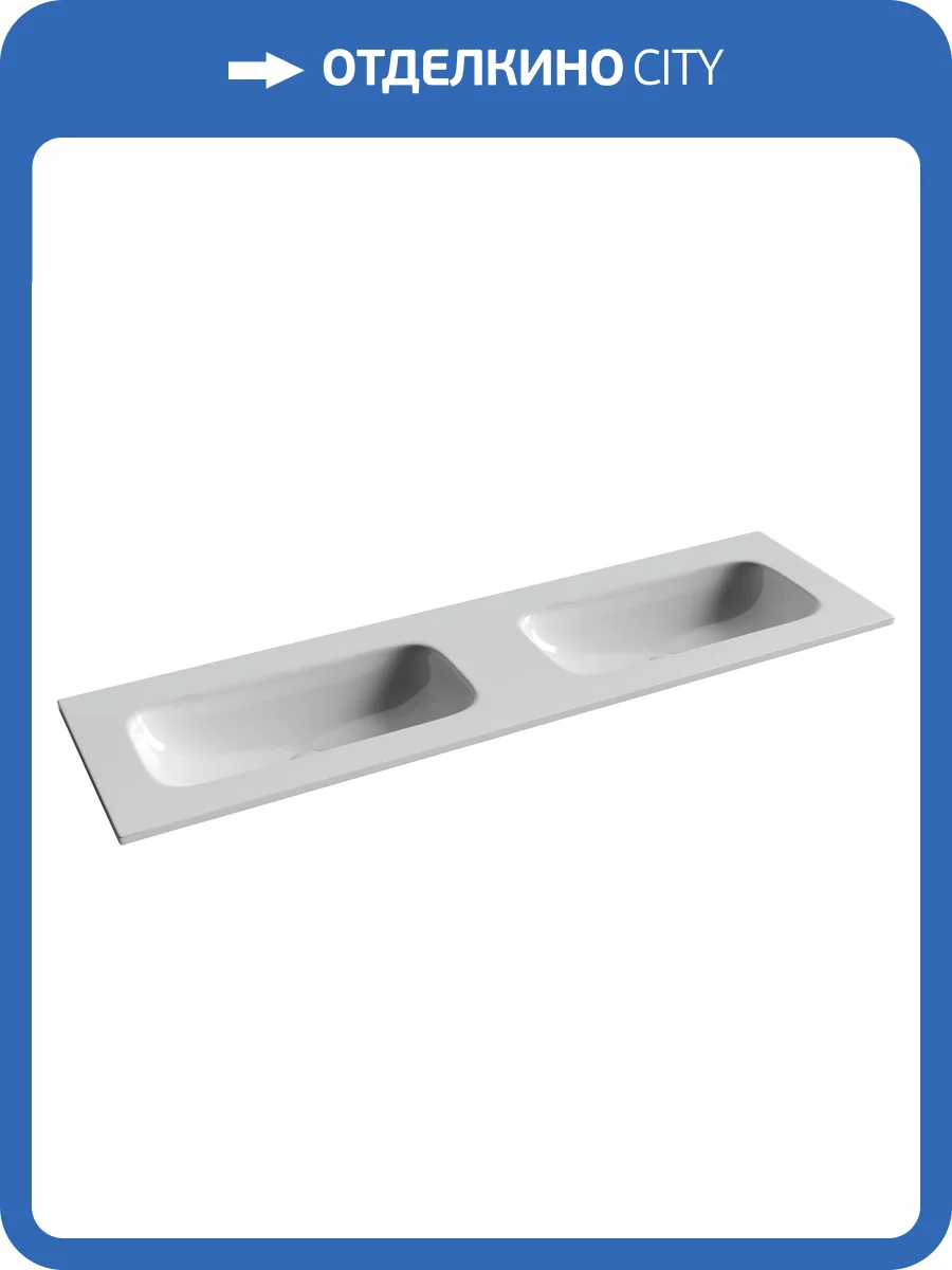 Раковина Ceramica Nova Grace CN7023wx 160 см фото 5