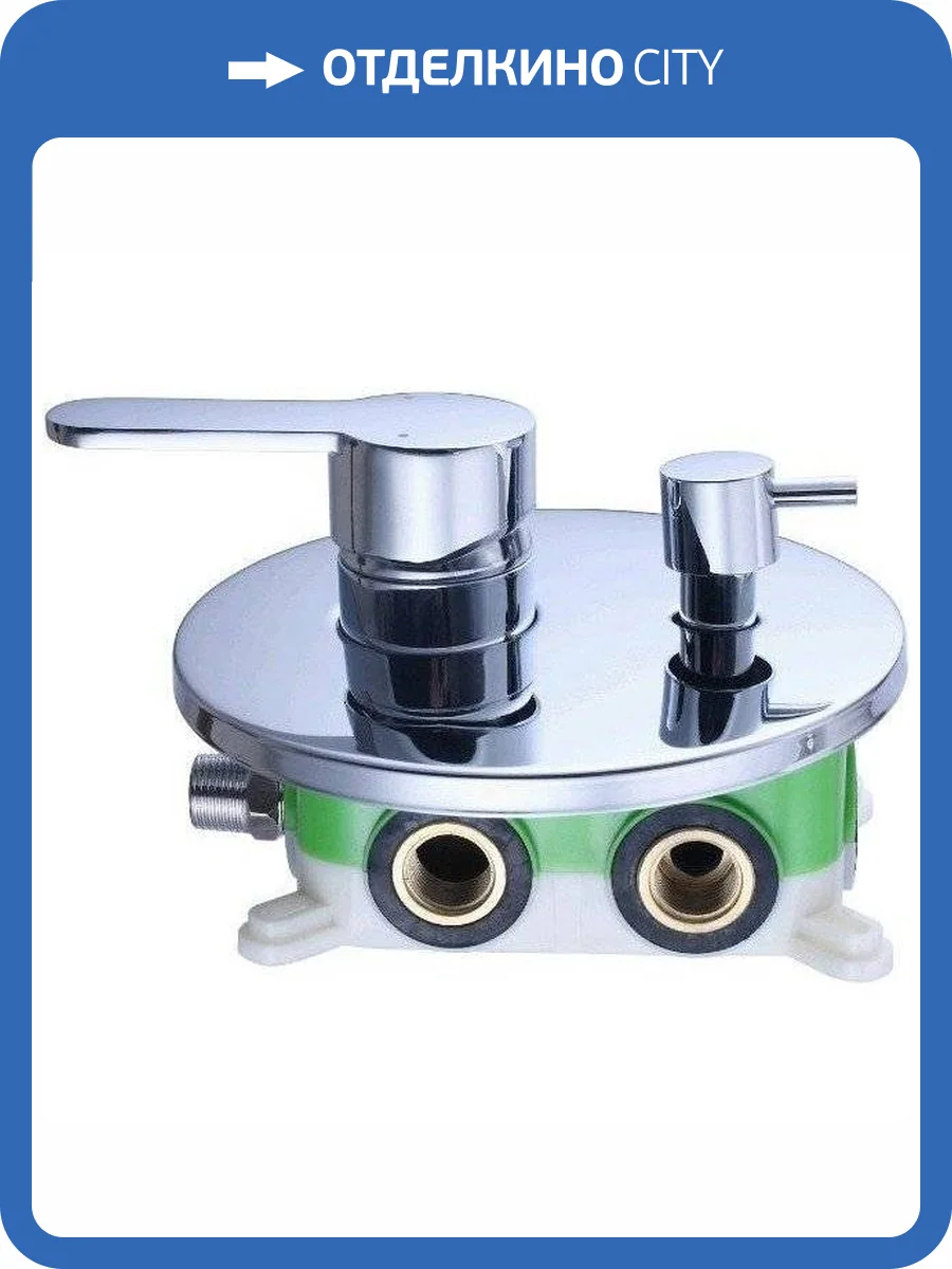 Смеситель для ванны Swedbe Platta 5521 с внутренней частью фото 3