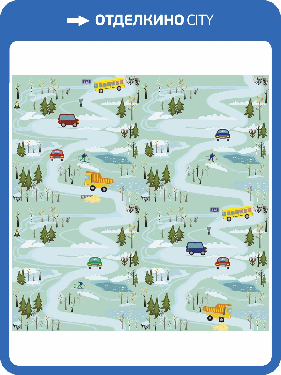 Фреска Ortograf Для самых маленьких 32913 Дороги Филиграна FM-F фото 2