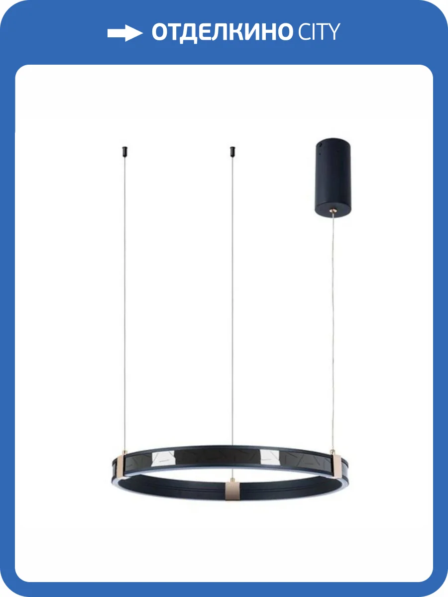 Подвесной светодиодный светильник Arte Lamp Shine A2222SP-1BK фото 5