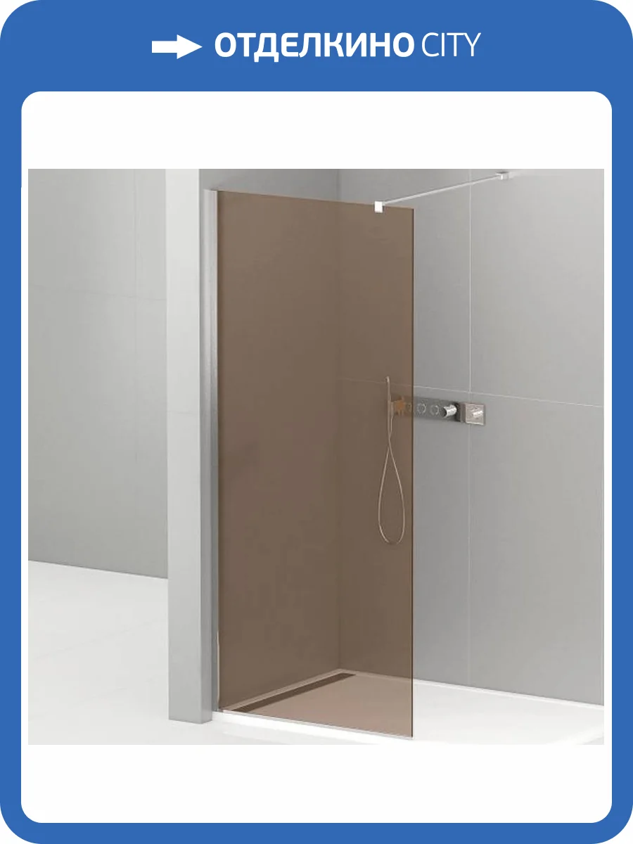 Душевая перегородка Cezares Liberta LIBERTA-L-1-90-120-BR-Cr хром фото 6