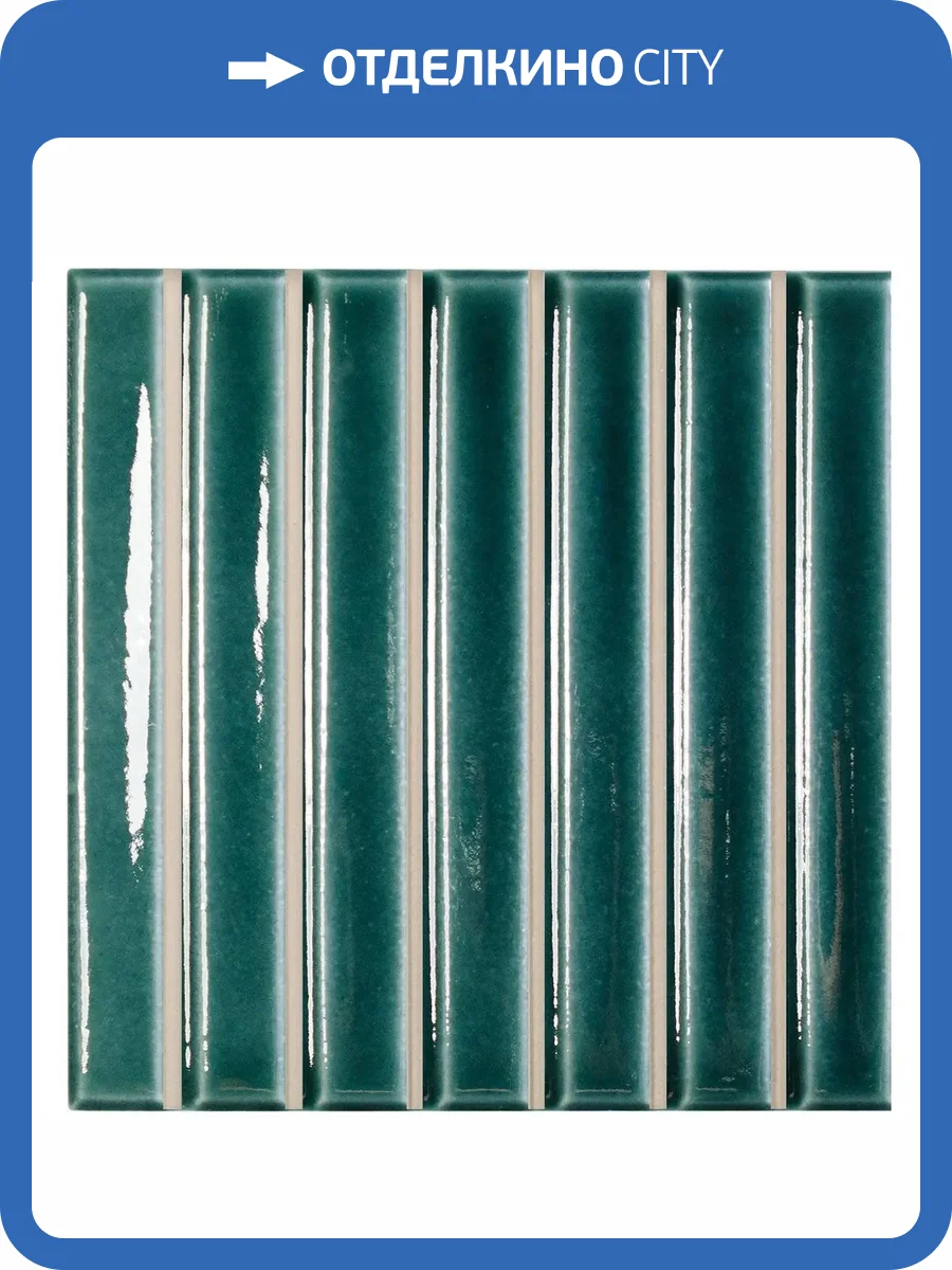 Керамогранит WOW Sweet Bars 130054 Teal Gloss 11.6x11.6 фото 8