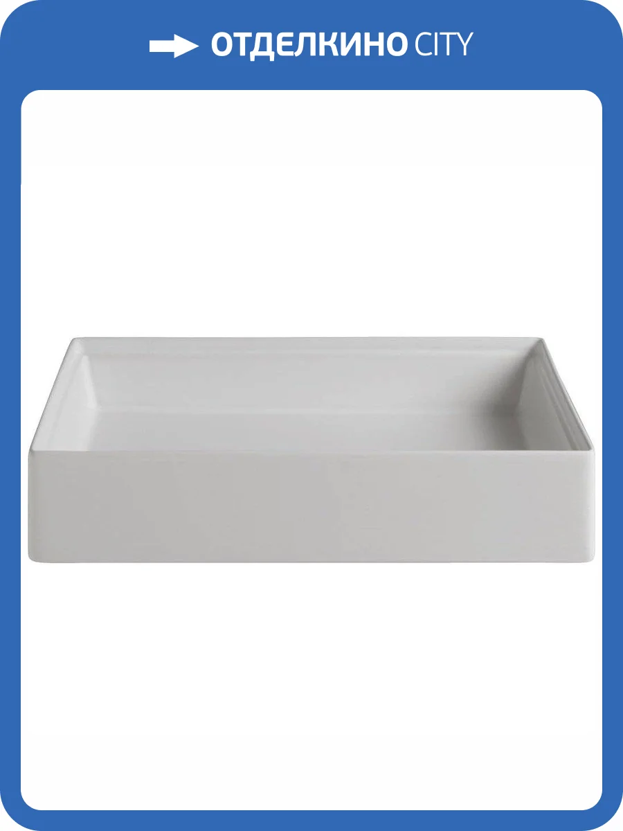 Раковина ArtCeram Scalino SCL002 05 00 55 см, белая матовая фото 3