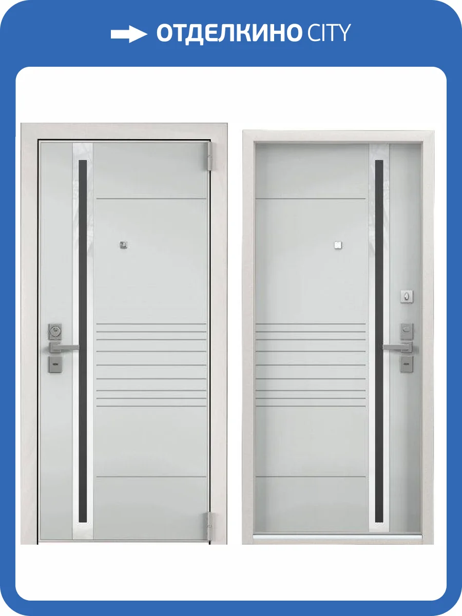 Входная стальная дверь Torex ULTIMATUM NEXT 762359 ЛКП Clear/ЛКП Clear 2050x880 фото 2