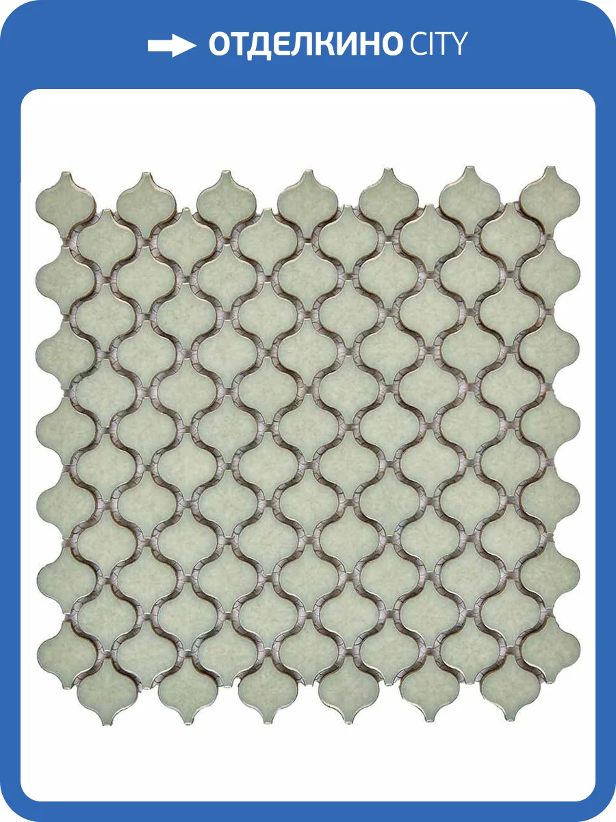 Мозаика Pixel Mosaic Керамическая мозаика PIX624 (3.5x4) 25.5x27.3 фото 2