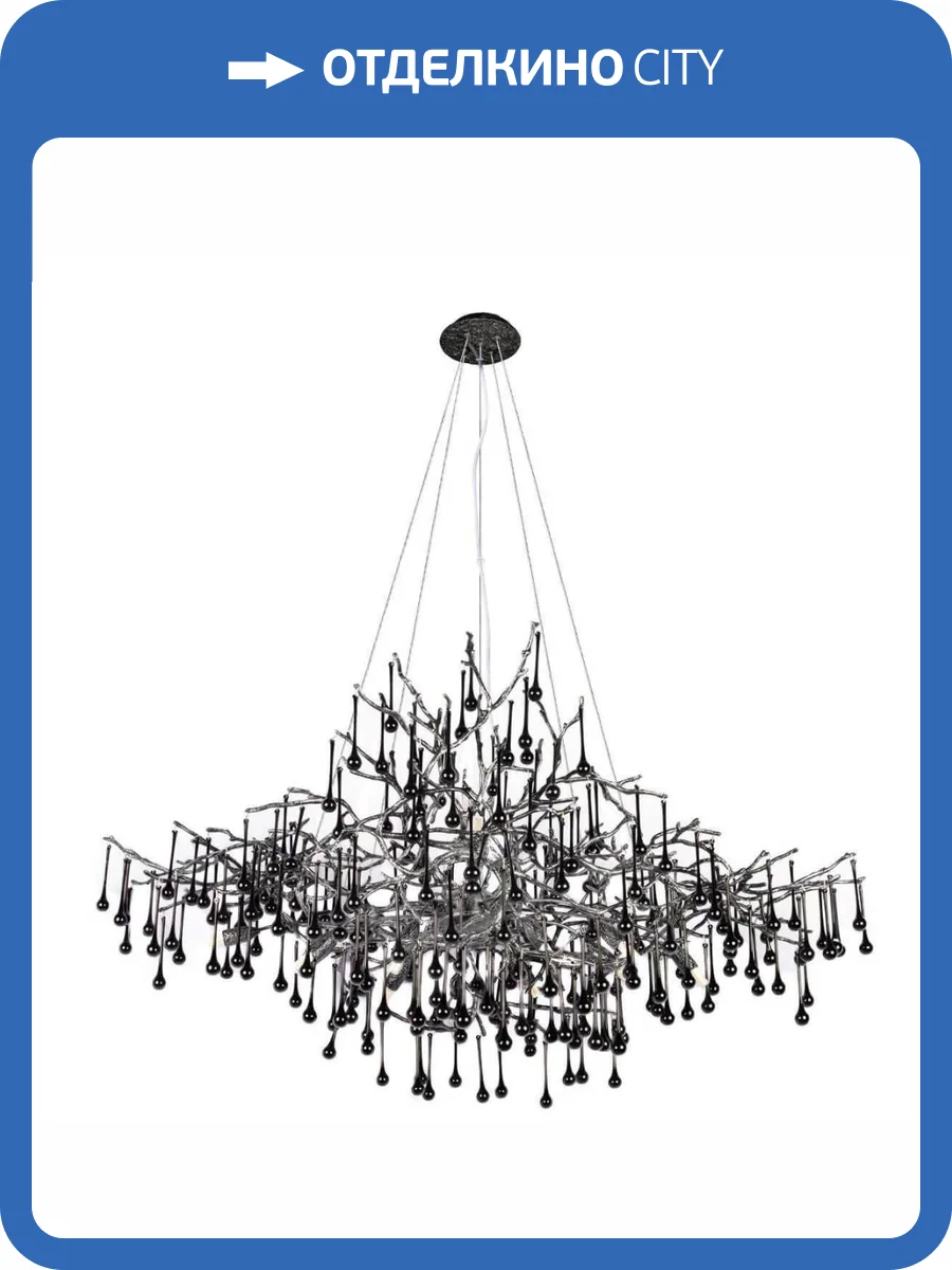 Подвесная люстра Loft IT Bijout 10067/1250 BK фото 5