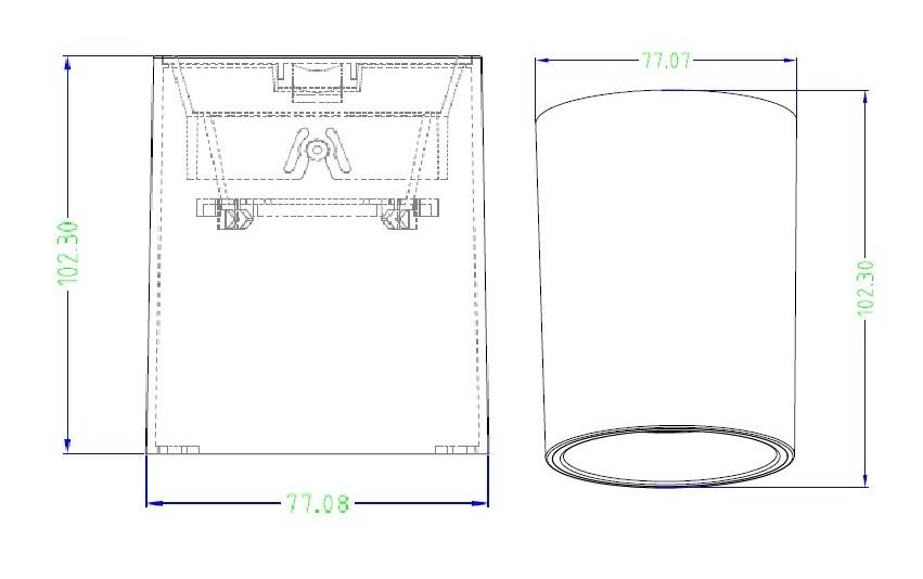 Потолочный светильник IEK 4111 LT-UPB0-4111-GU10-1-K23 фото 7