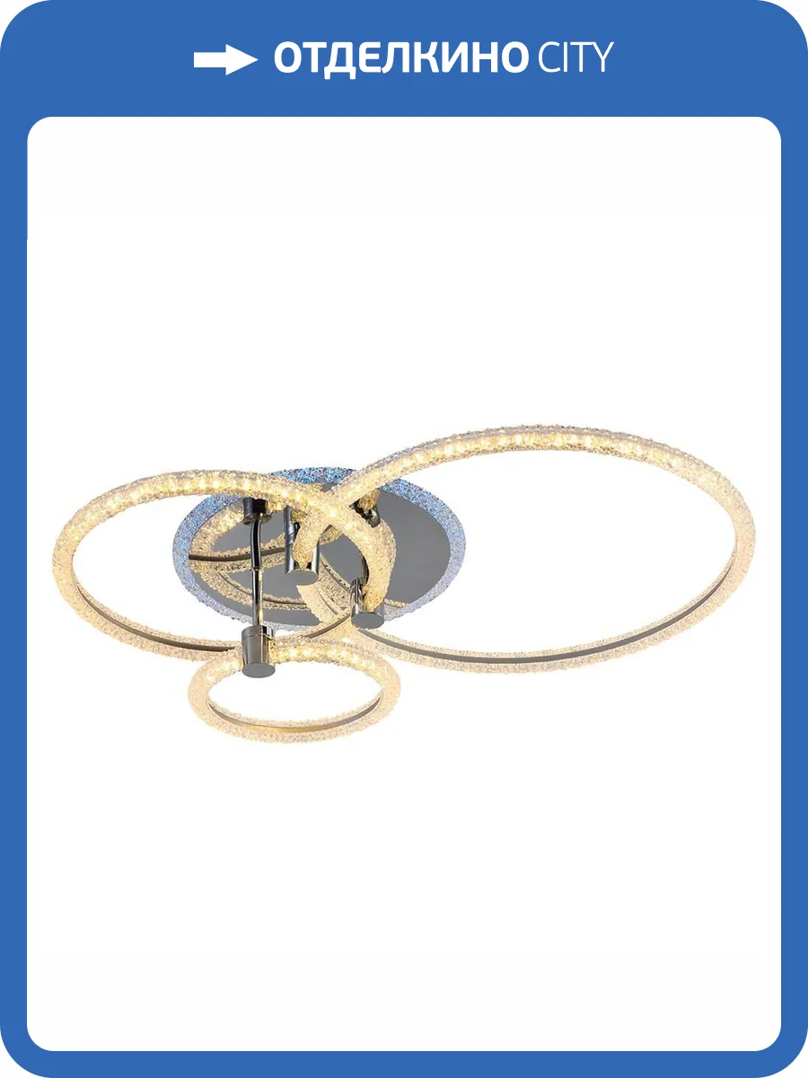 Потолочная люстра Profit Light 8024/3 CHR фото 3