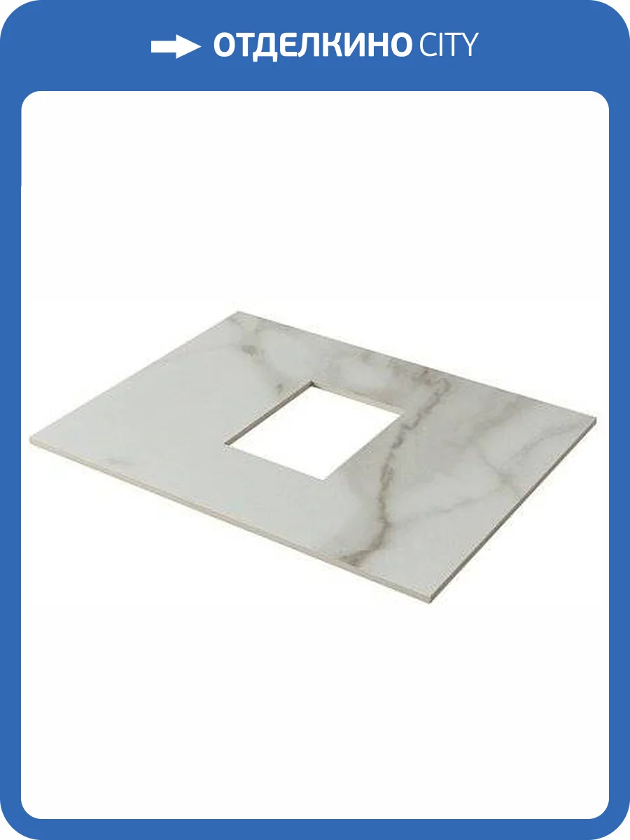 Столешница Aquanet Nova Lite 60 см мрамор 00257607 фото 3