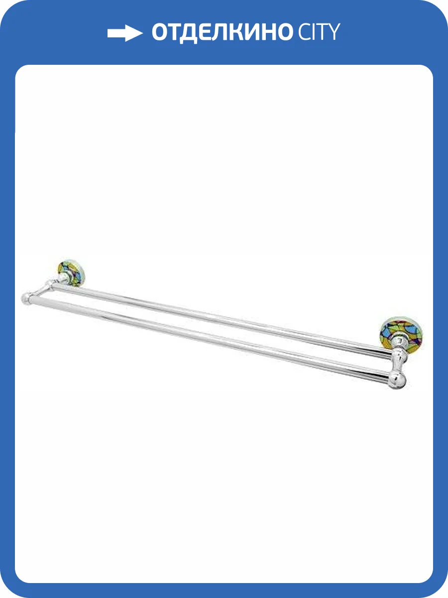 Полотенцедержатель Wasserkraft Diemel K-2240 двойной фото 5