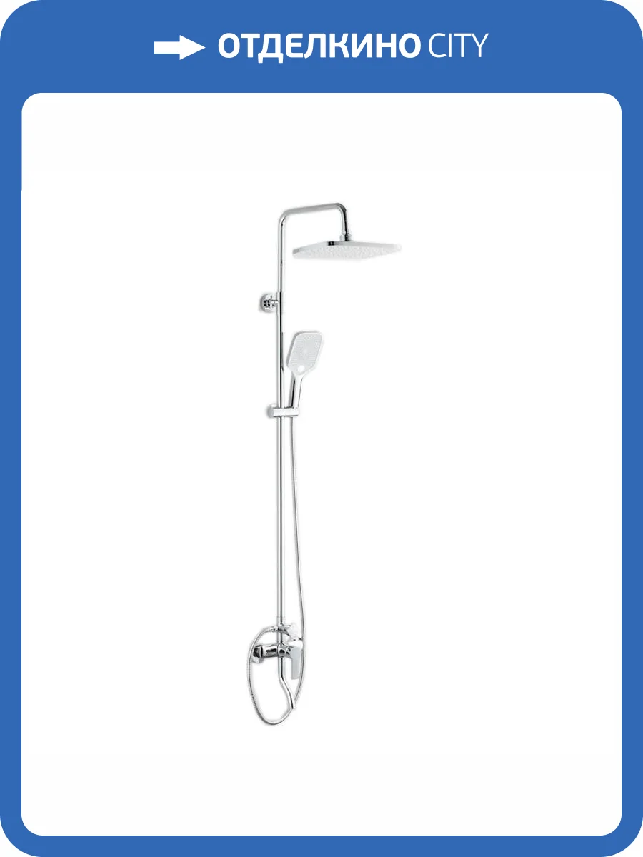 Душевая стойка Voda Raft VST3300-4 хром фото 2