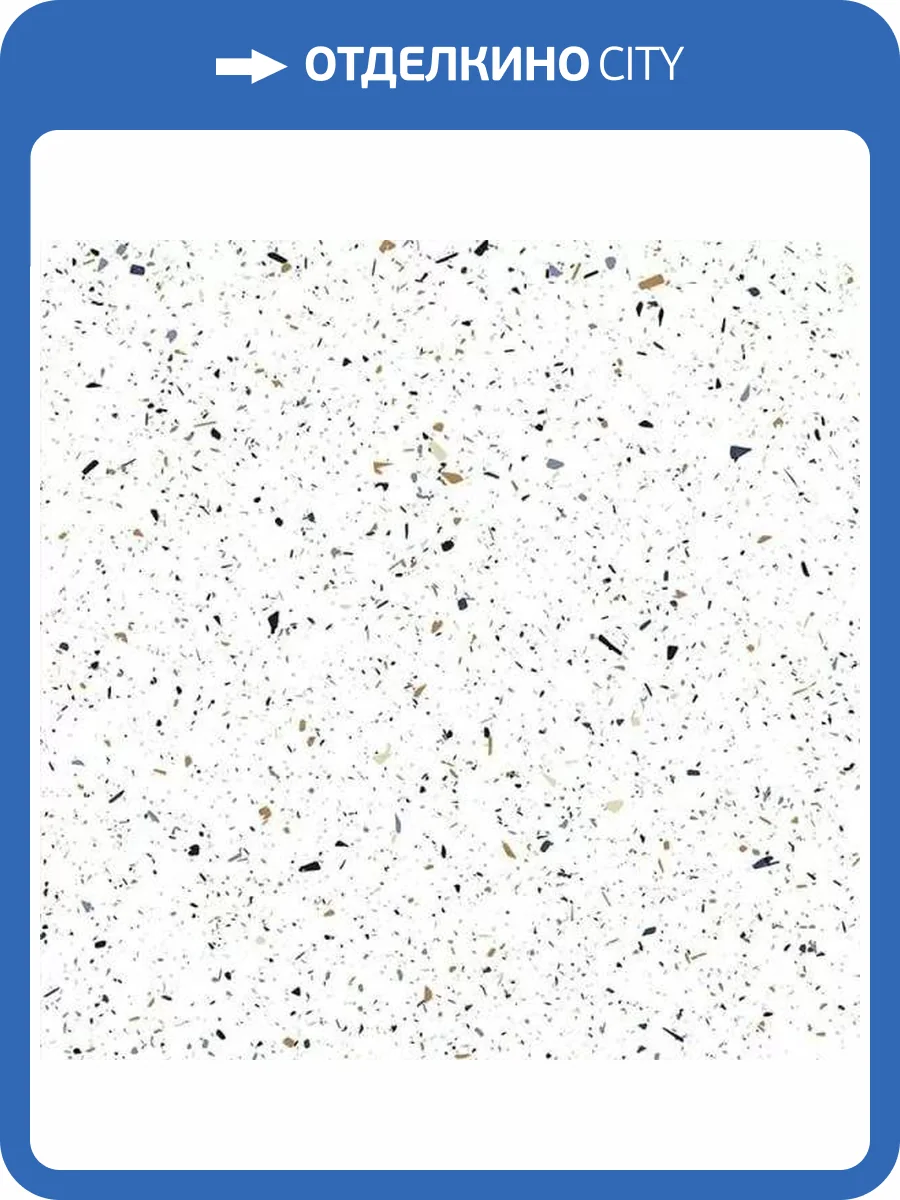 Керамогранит ITC Metro White Sugar 60x60 фото 3