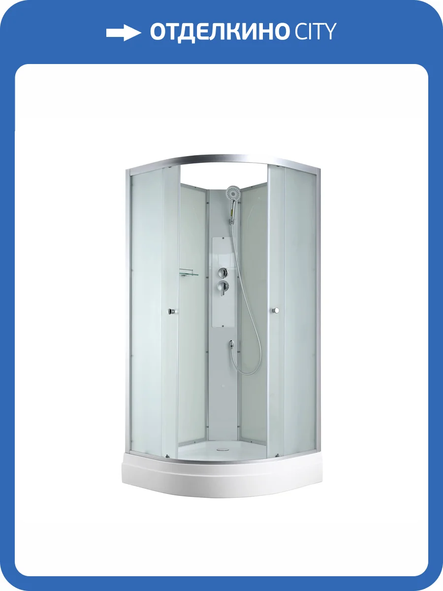 Душевая кабина AvaCan C2090N без крыши, 90x90x203 фото 17