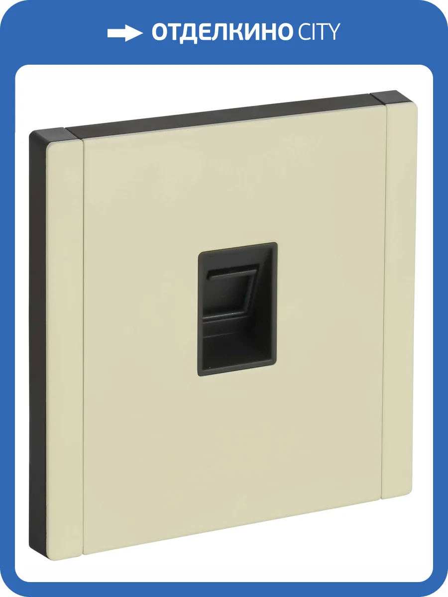 Розетка компьютерная RJ45 IEK Forte&Piano FP-K10-2-M-K41 серый сланец фото 4